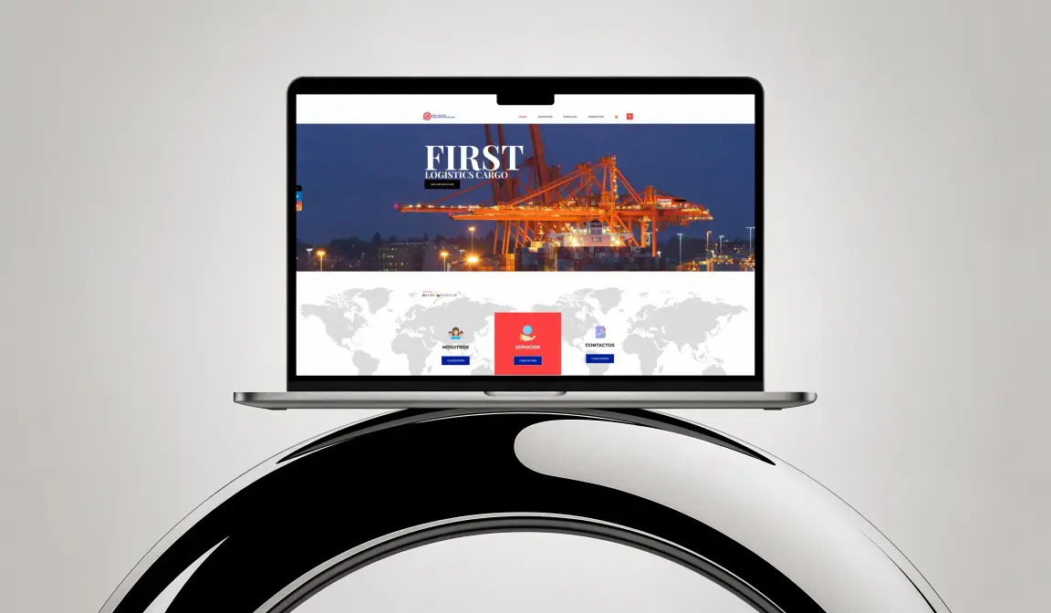 Logo First Logistcs Cargo internatinal S.A.S por Responsive Disign