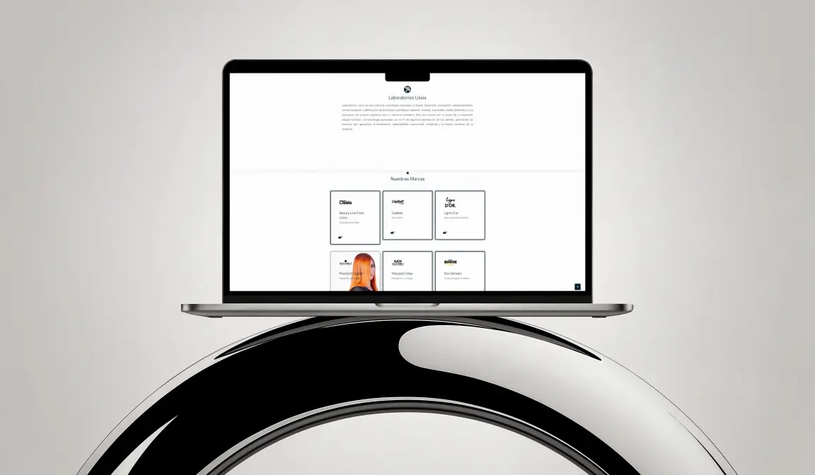 Logo Laboratios lissia por Responsive Disign