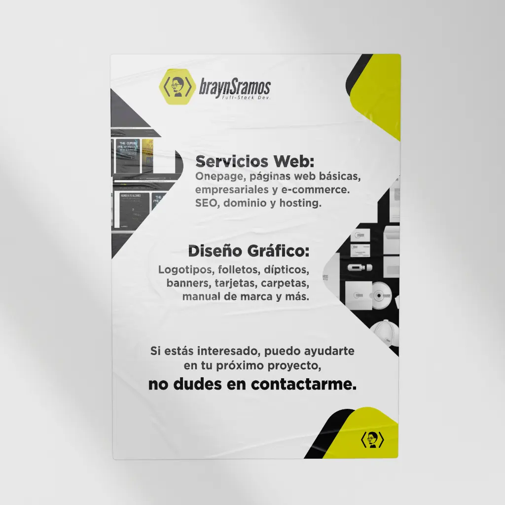 Logo BraynSramos por Responsive Disign